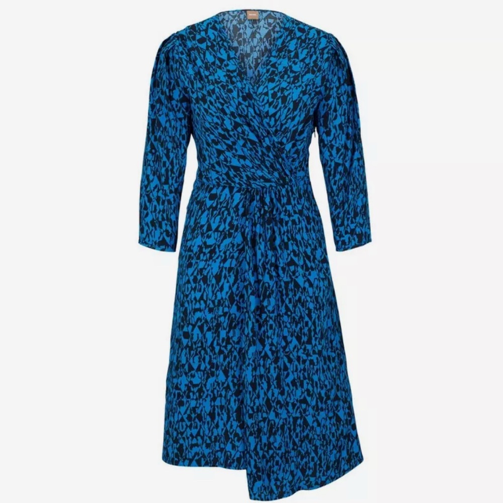 BOSS Hugo Boss Danottea Shift Dress Wrap Dress